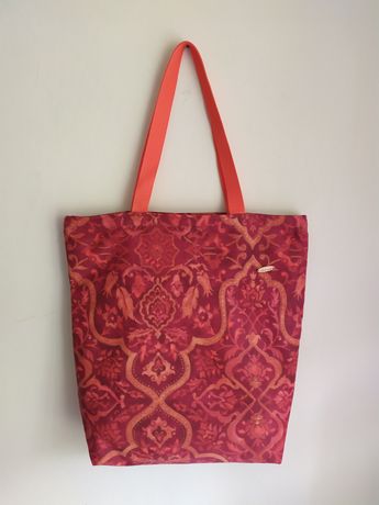 Bawełniana torebka typu shopper handmade