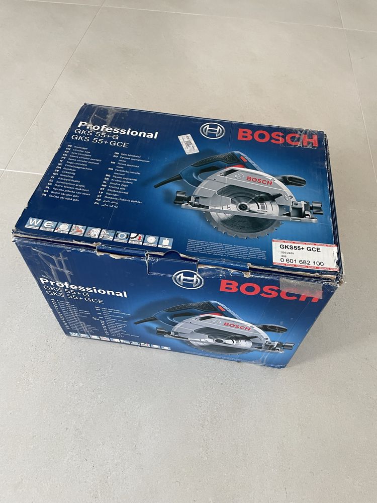 Serra circular BOSCH azul professional - Muito pouco usada