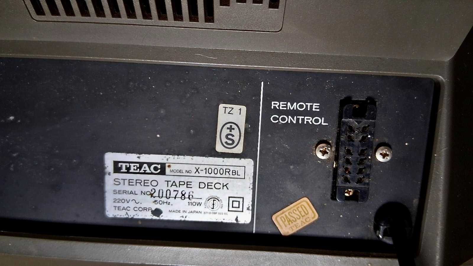 Magnetófono Teac X-1000 R