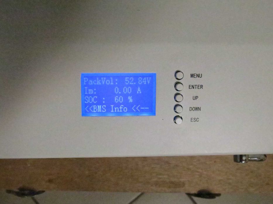 Акумулятор 48В 100Аг LiFePO4 Настінний Powerwall