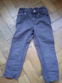 Grafitowe jeansy H&M 92