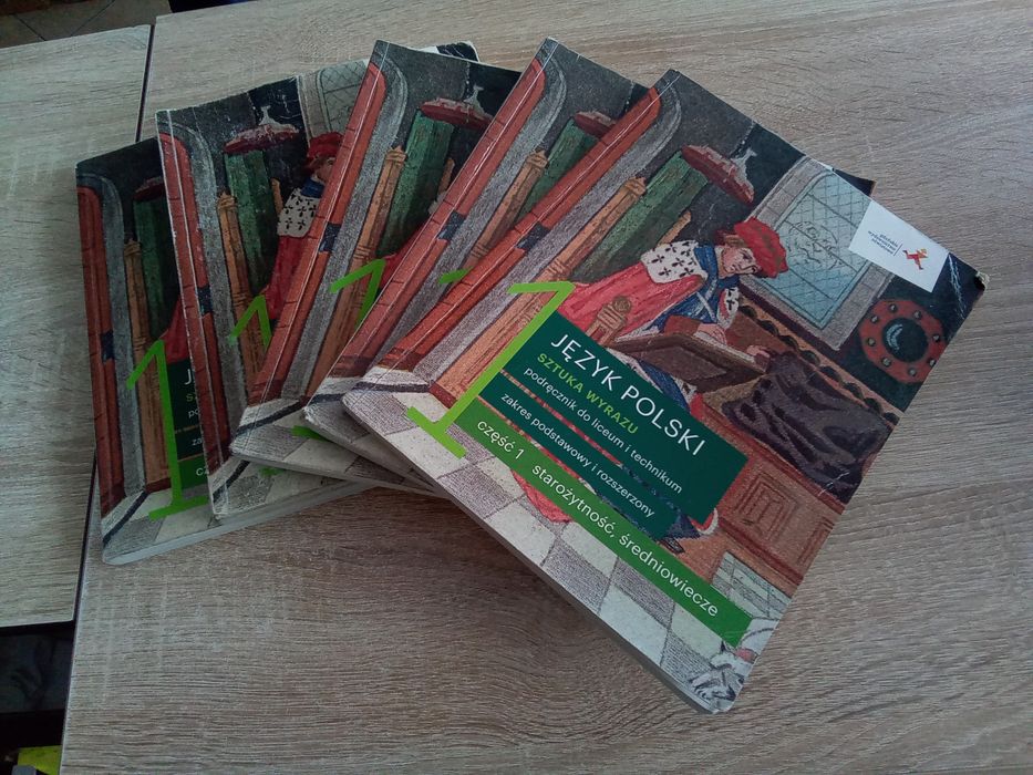 Sztuka wyrazu klasa 1 cz. 1  i 2 podręcznik język polski GWO KG