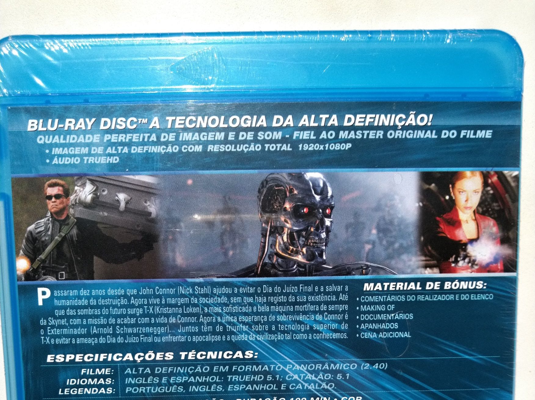 Exterminador Implacável 3 : Ascensão das Máquinas - novo - blu-ray