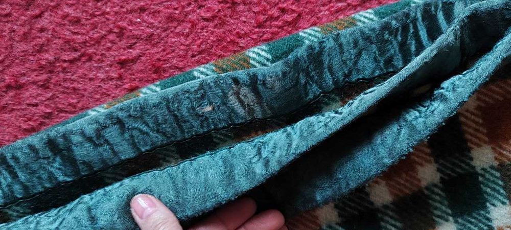 Manta quente com lã 145x190 / Warm wool blanket 145x190