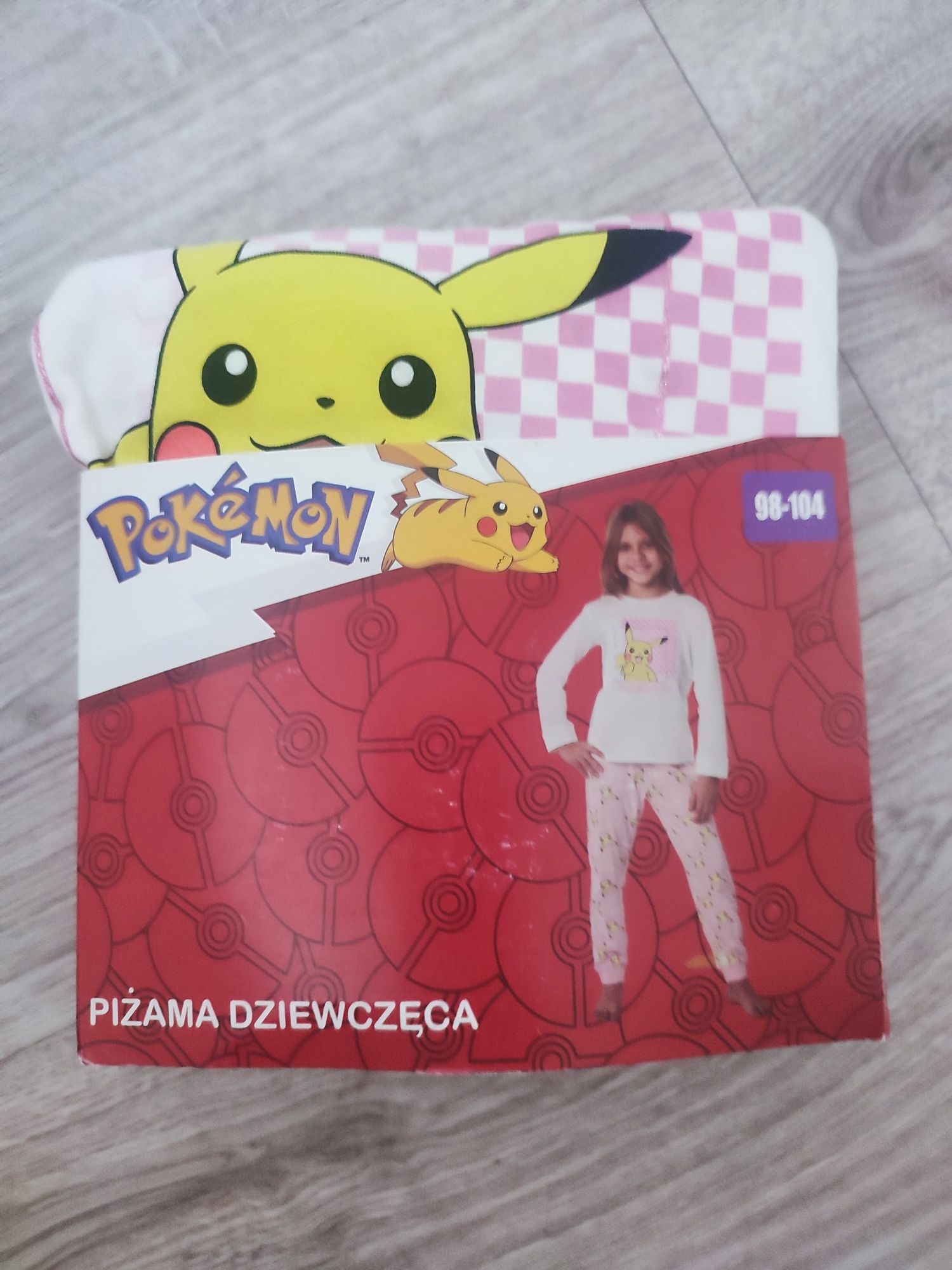 piżama pokemon 98-104