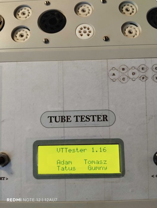 Испытатель ламп  Тестер радиоламп  AVT5229 Л3-3