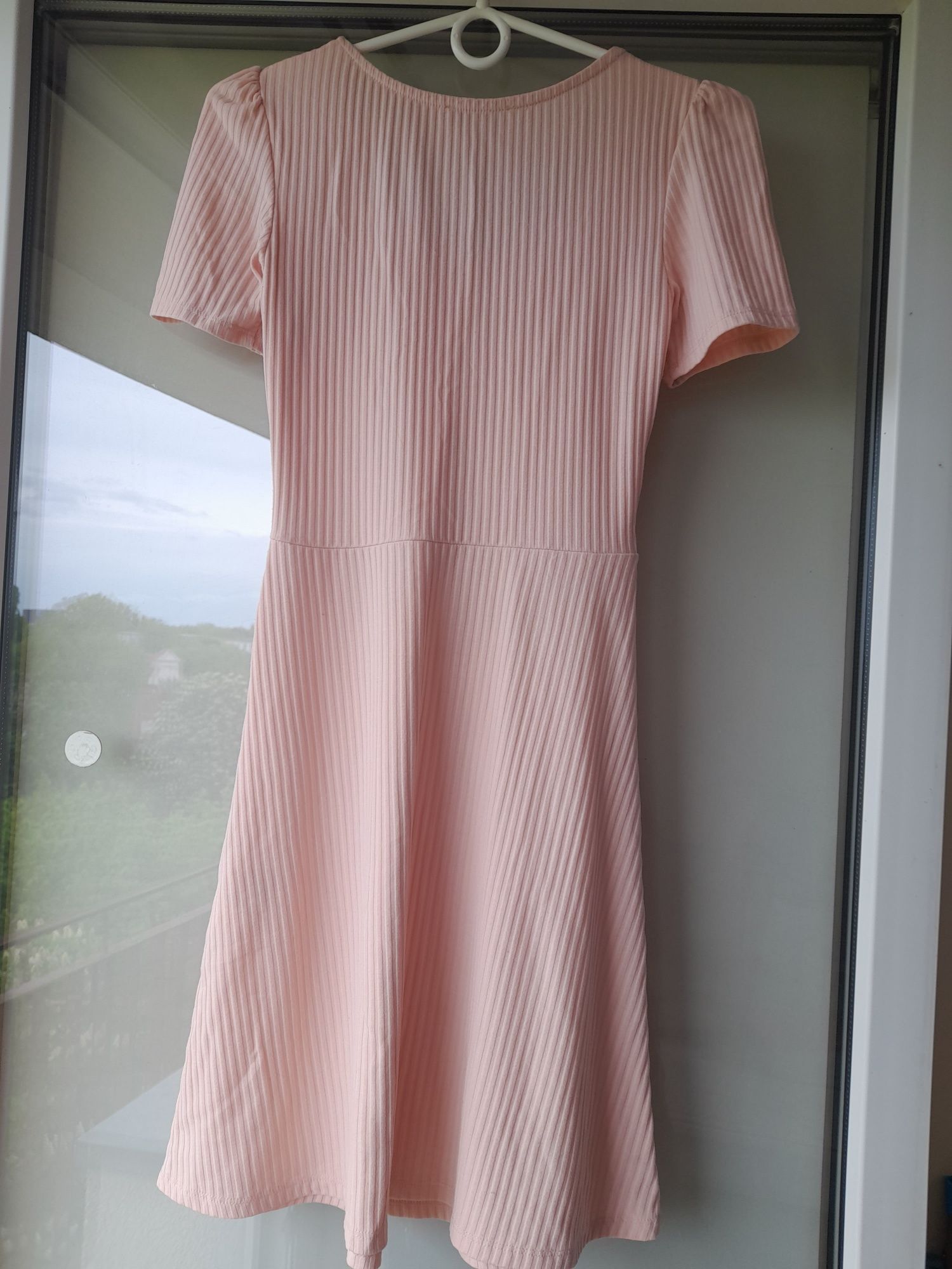 Sukienka brzoskwiniowa,S,Cropp