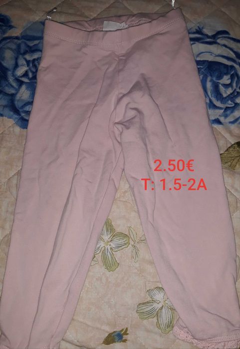 Roupa de menina, tamanho 1.5 a 2 anos.