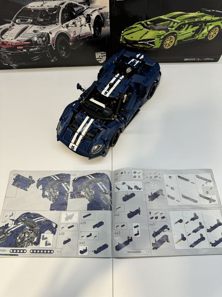 ‼️В коробці‼️ Конструктор Technic Ford GT 42154 1466 деталей
