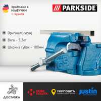 НОВЫЕ чугунные тиски с Германии PARKSIDE/наковальня/лещата/чугунні