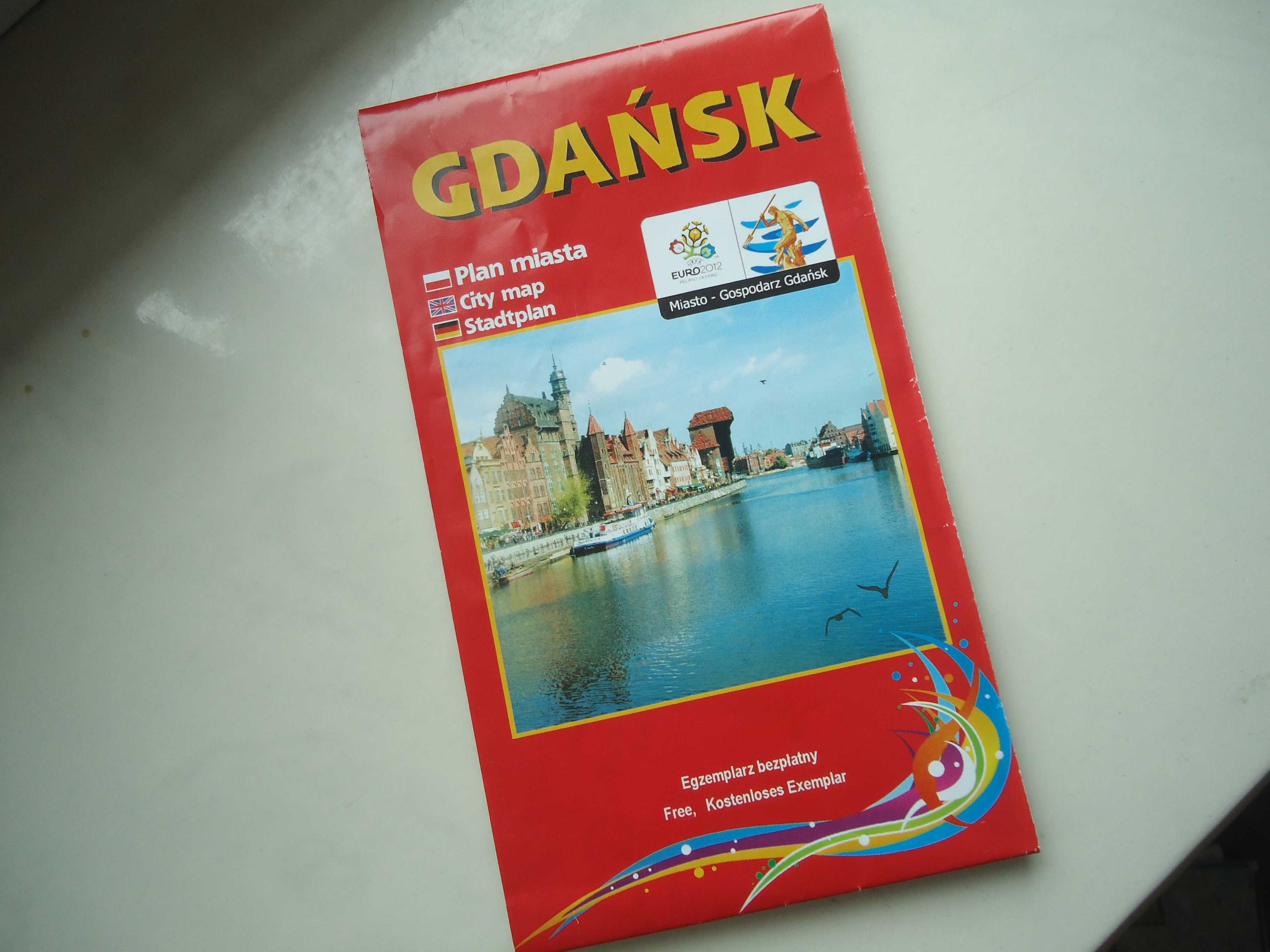 Gdańsk plan miasta