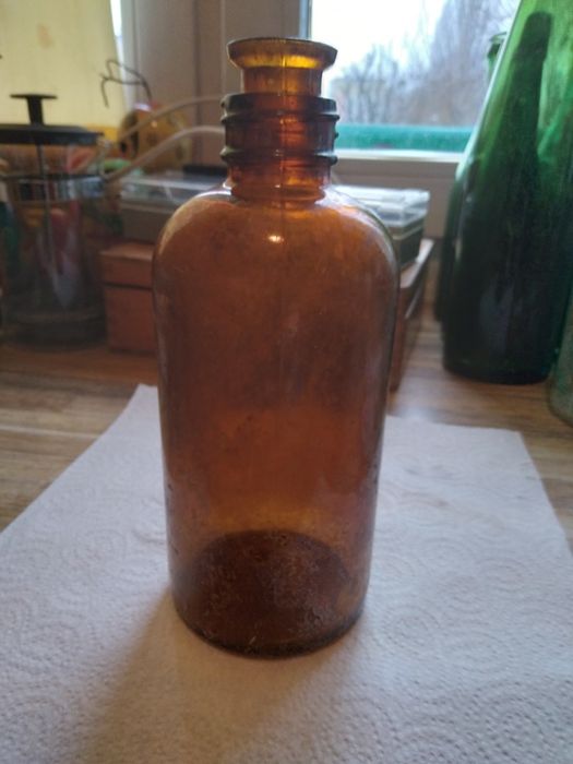 Przedwojenna butelka chemiczna US. Pat. 1937r