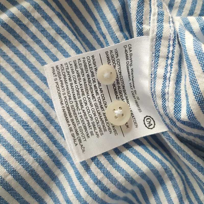 Koszula męska z krótkim rękawem XL