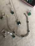 Bransoletka szmaragdy szlifu emerald