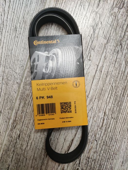 Zestaw Pasek Klinowy Wielorowkowy plus napinacz