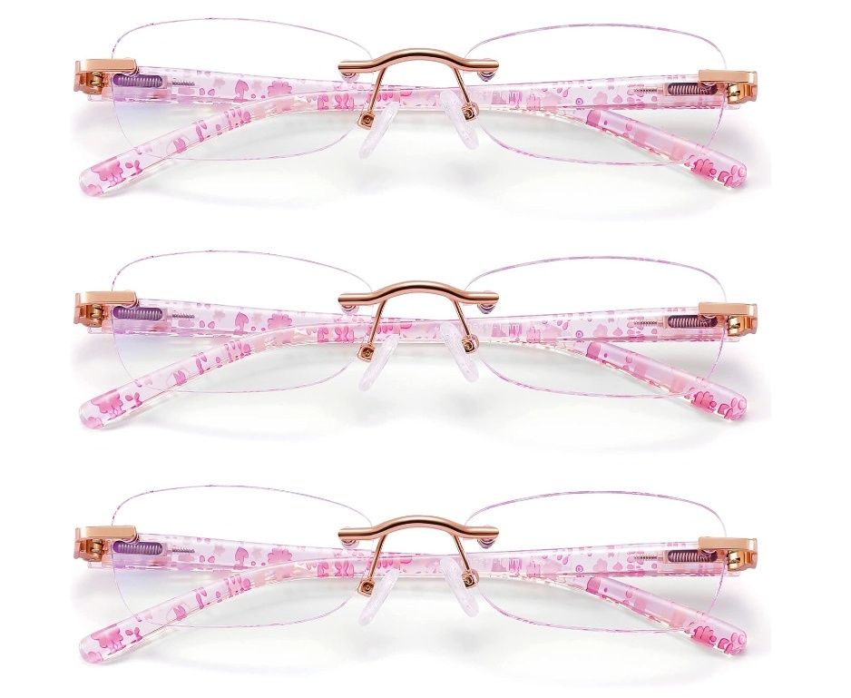 Zestaw 3 szt okulary do czytania + 2.75D