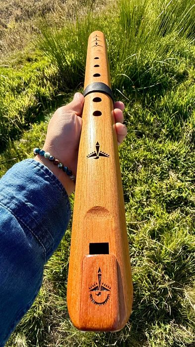 Flauta Spirit Flute 440Hz – Ré Menor (Baixo Tradicional)