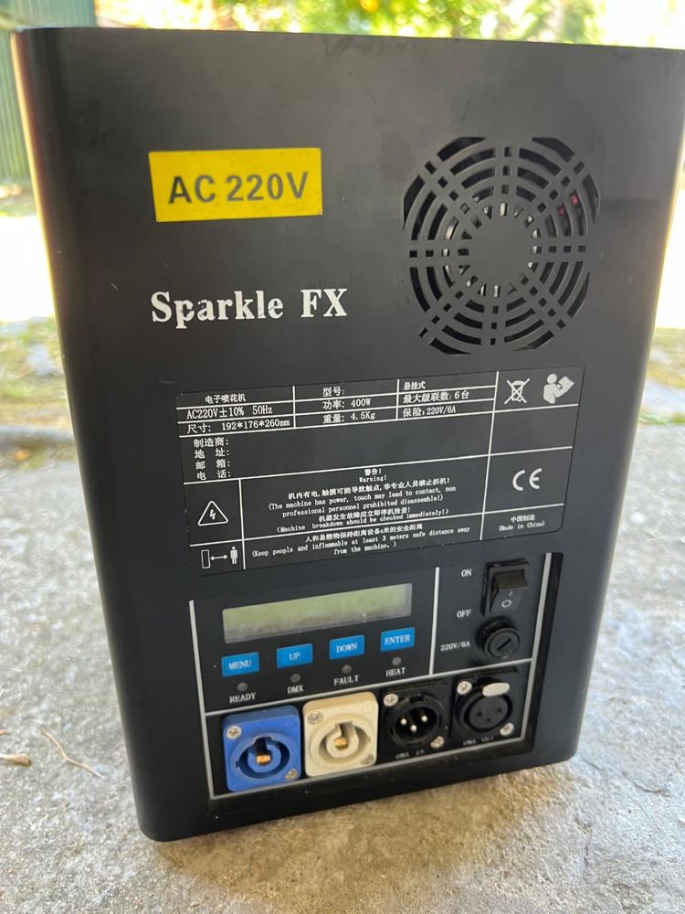 Sparkle FX UP | Máquinas fogo frio | Art System