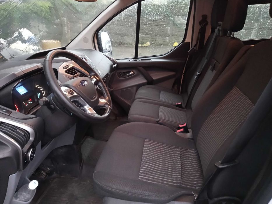 Ford Transit Custom, 9 osób, klima przód i tył, salon polska, VAT 23%