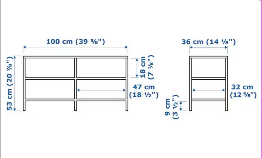 Móvel TV vittso - Ikea