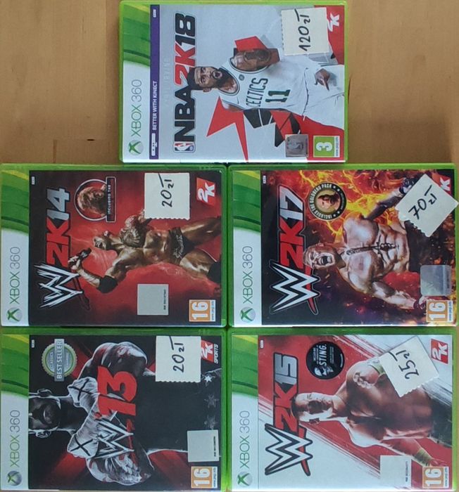 Gry na Xbox 360 sprzedam