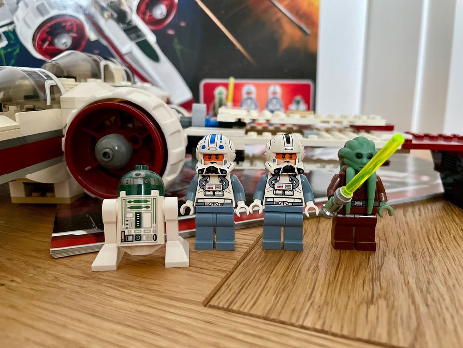 kompletne LEGO Star Wars (Gwiezdne Wojny), ARC-170 Starfighter, 8088