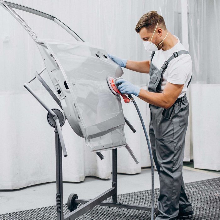 Stojak Lakierniczy Malowany Proszkowo 360° Stabilny Mobilny 110-205cm