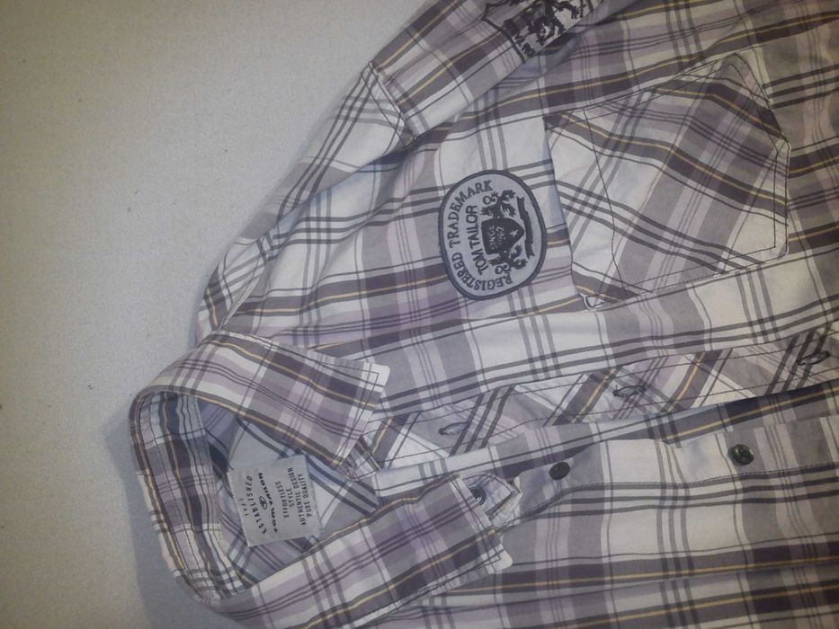 koszula Tom Tailor XXL  Lauren POLO super stan krata wyjściowa