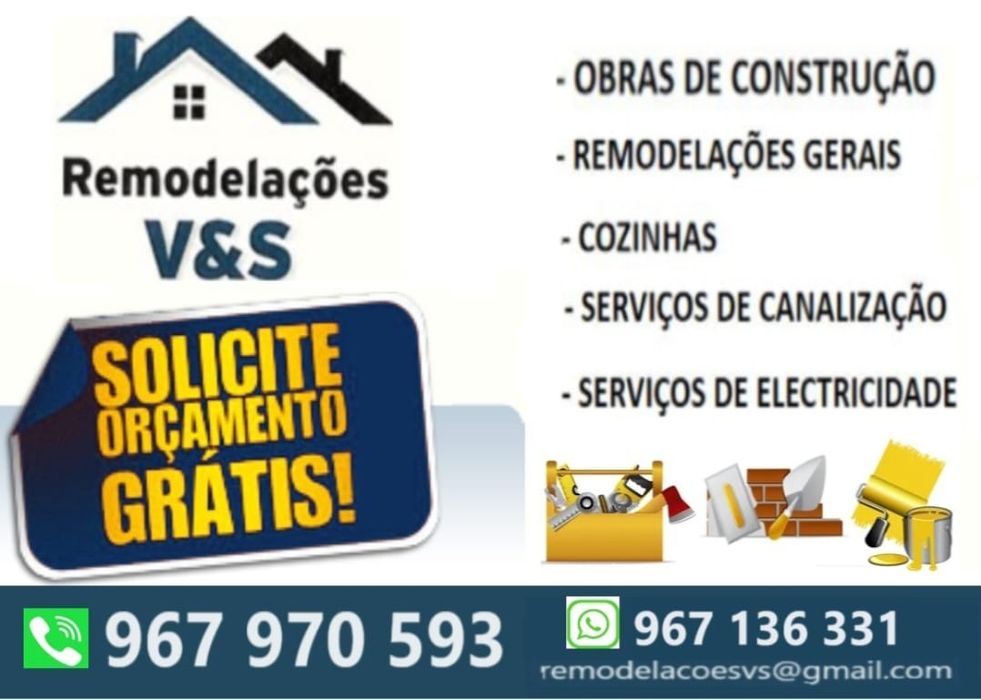 Obras totais com garantia
