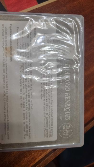 Moeda em Prata D. Afonso Henriques