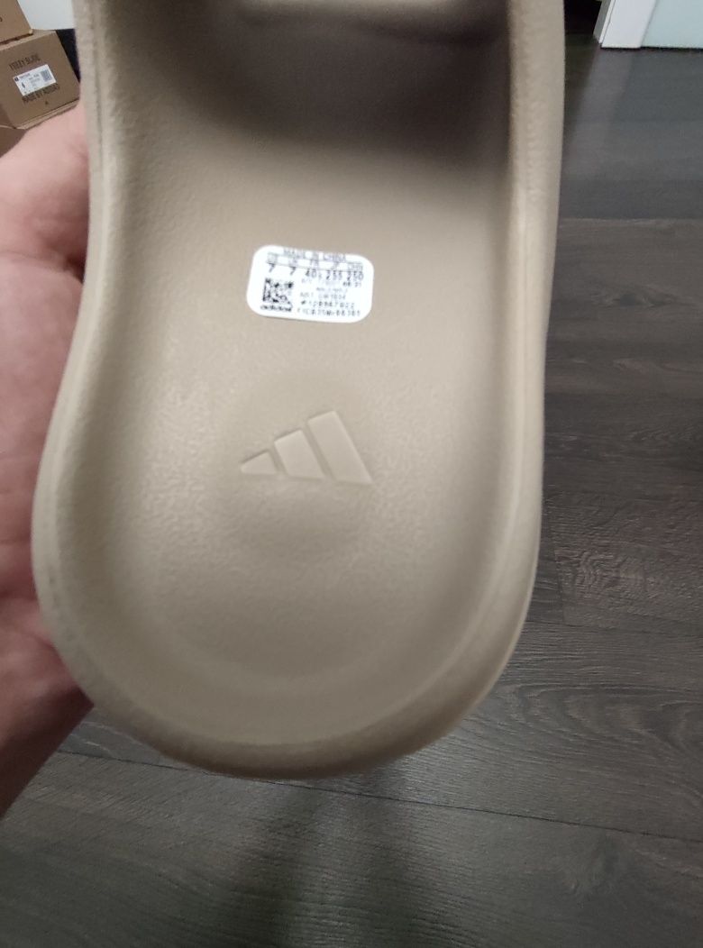 Adidas Yeezy Slide Earth Brown,  Pure (First Release), Bone