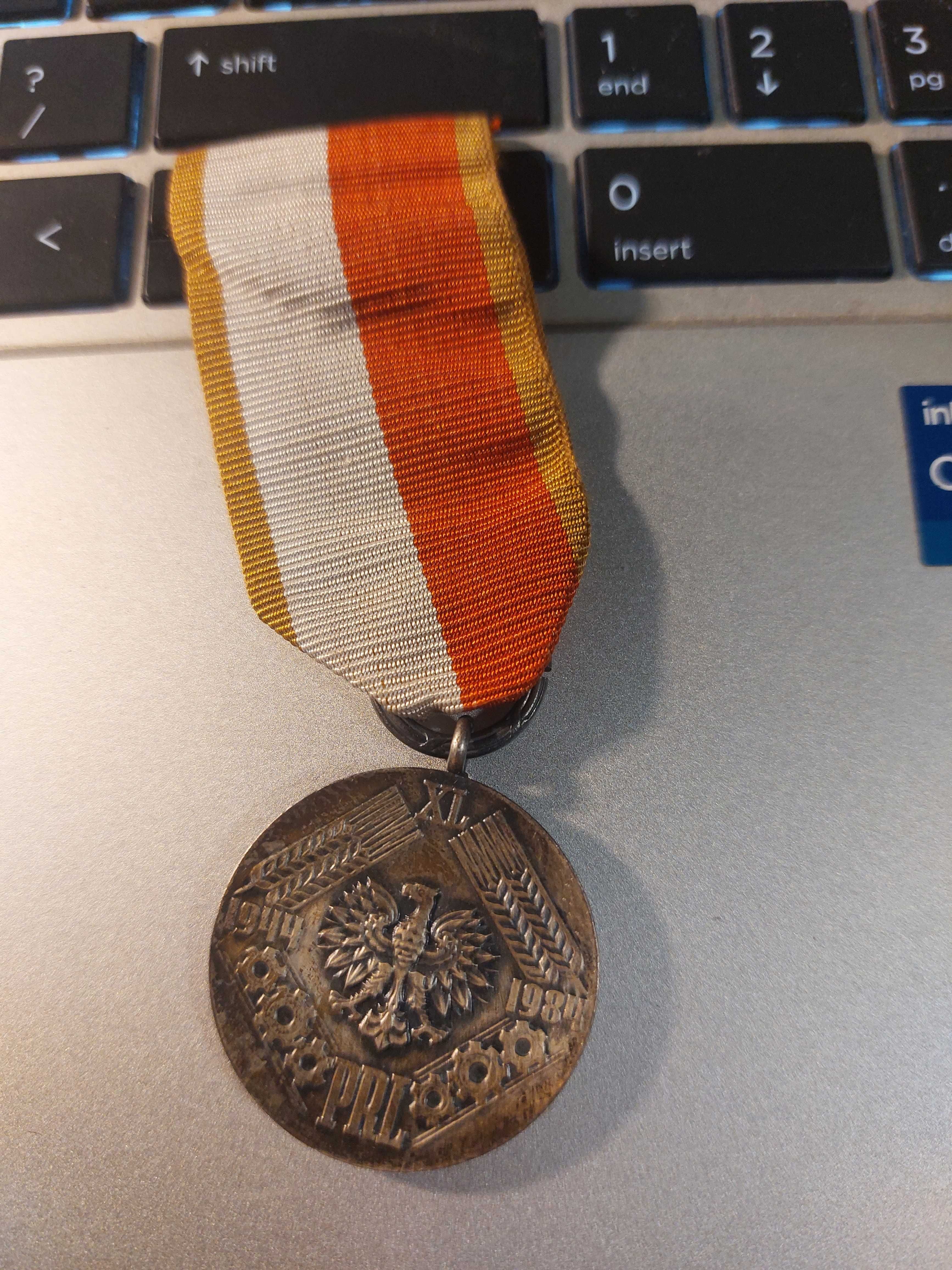 Medal 40-lecia Polski Ludowej Walka Praca Socjalizm