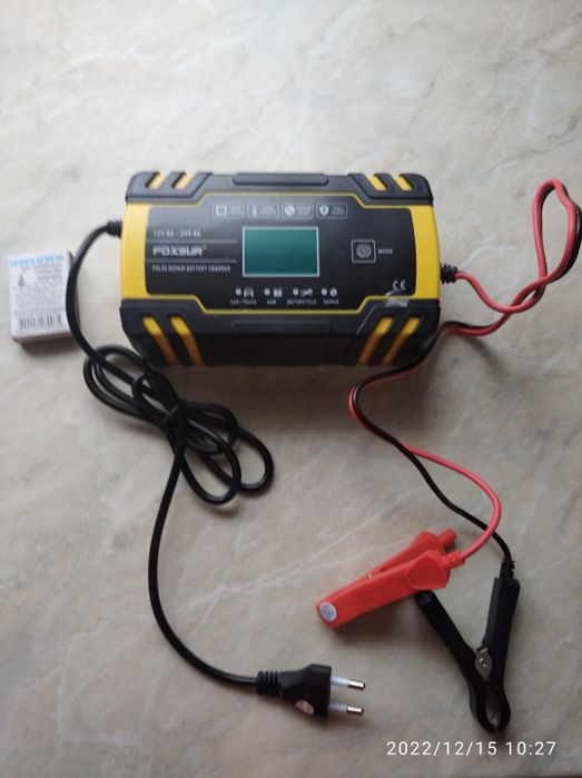 Зарядний 12/24в пристрій АКБ