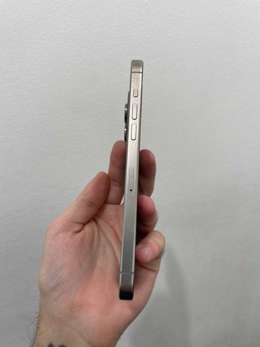 iPhone 15 Pro Max 256GB Natural Titanium 100% батарея KIBORG