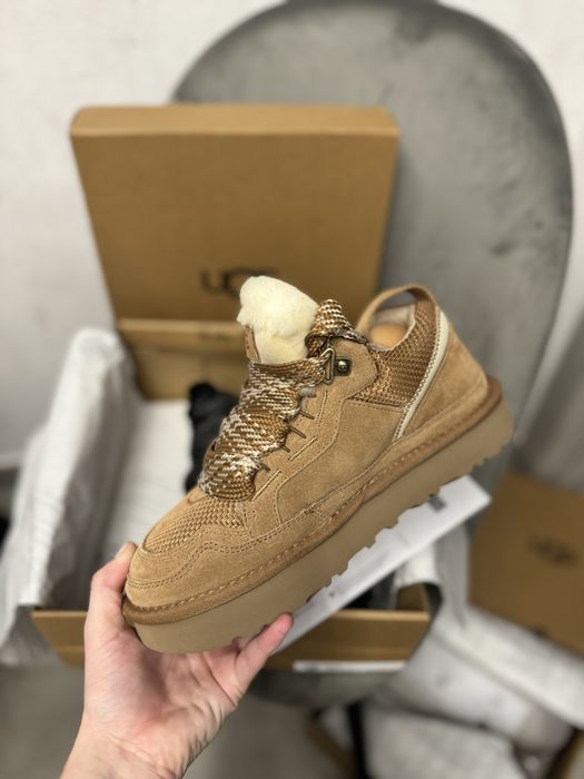 Угги кроссовки кеды на меху ugg W LOWMEL-CHE