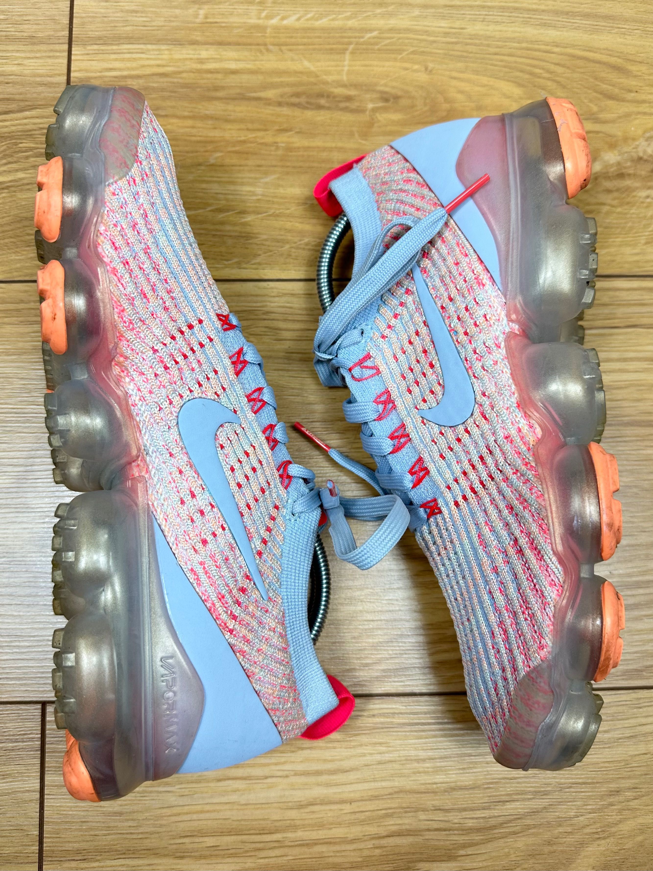Buty Nike Air VaporMax Flyknit 3 Hydrogen Blue/Orange Pulse