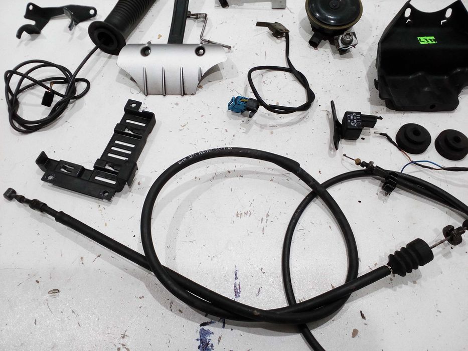 Bmw F 650 GS uchwyt mocowane linka czujnik części osłona