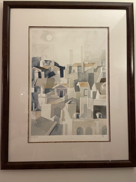 Serigrafia Paulo Ossião numerada 137/150