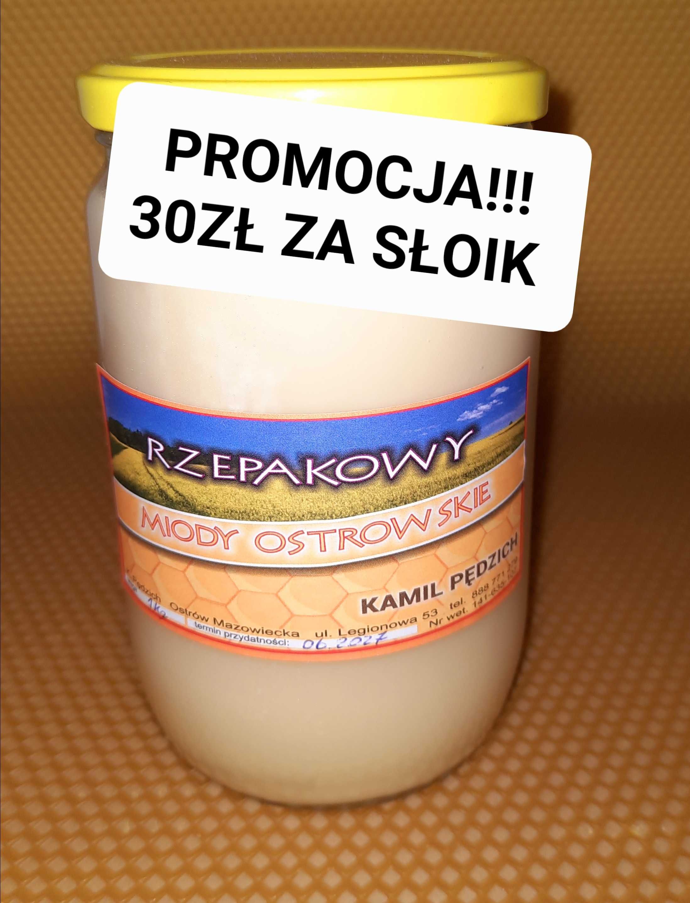 Polski miód rzepakowy
