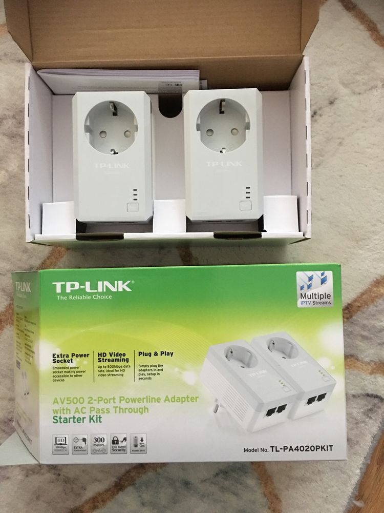 TP-Link repetater/extender powerline adapter