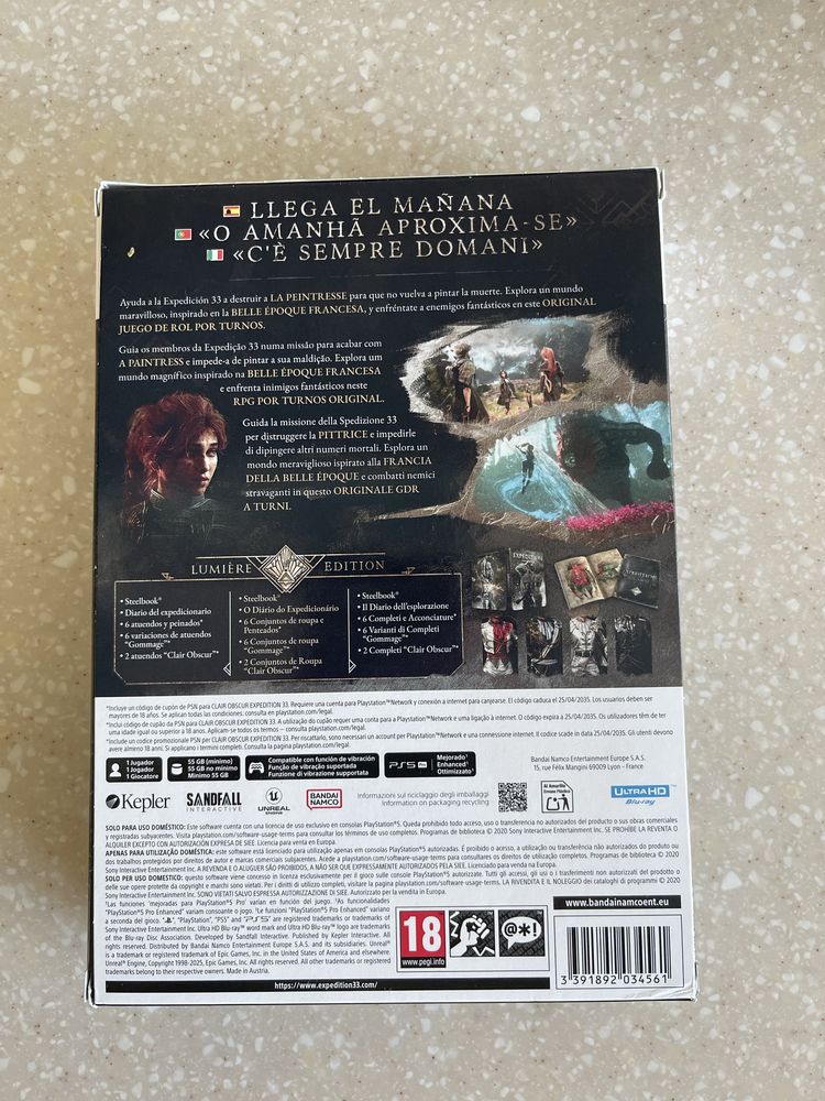 Ігри ps5. Clair obscur: Expedition 3, lumiere edition