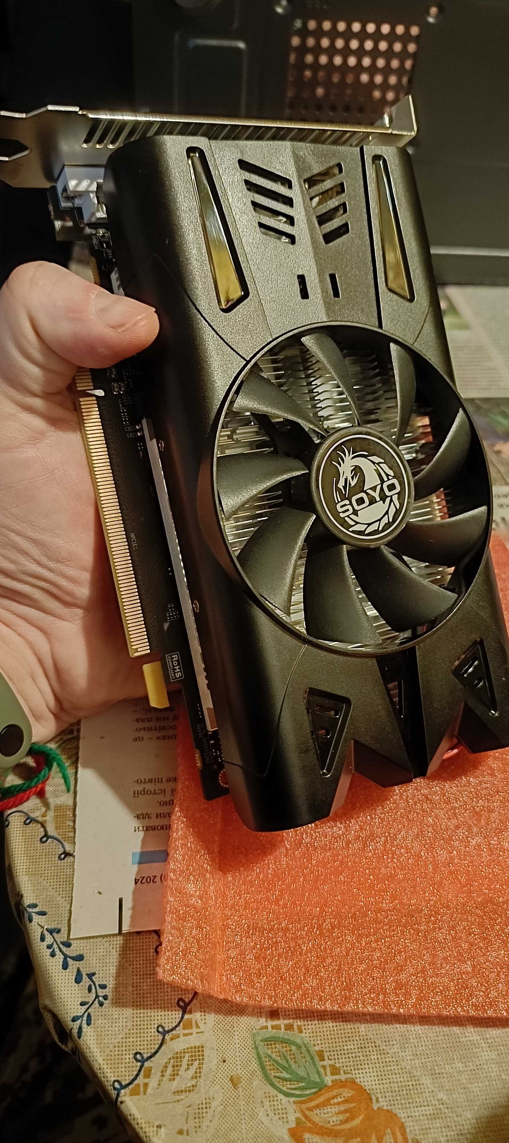Комп'ютер Xeon E5 2650v2 + 32 Gb Ddr3 + RX470 (4GB) + SSD під систему.