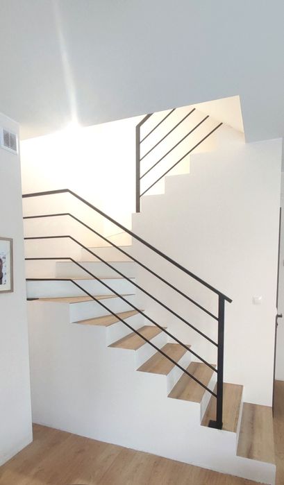 Balustrada wewnętrzna, zewnętrzna loft