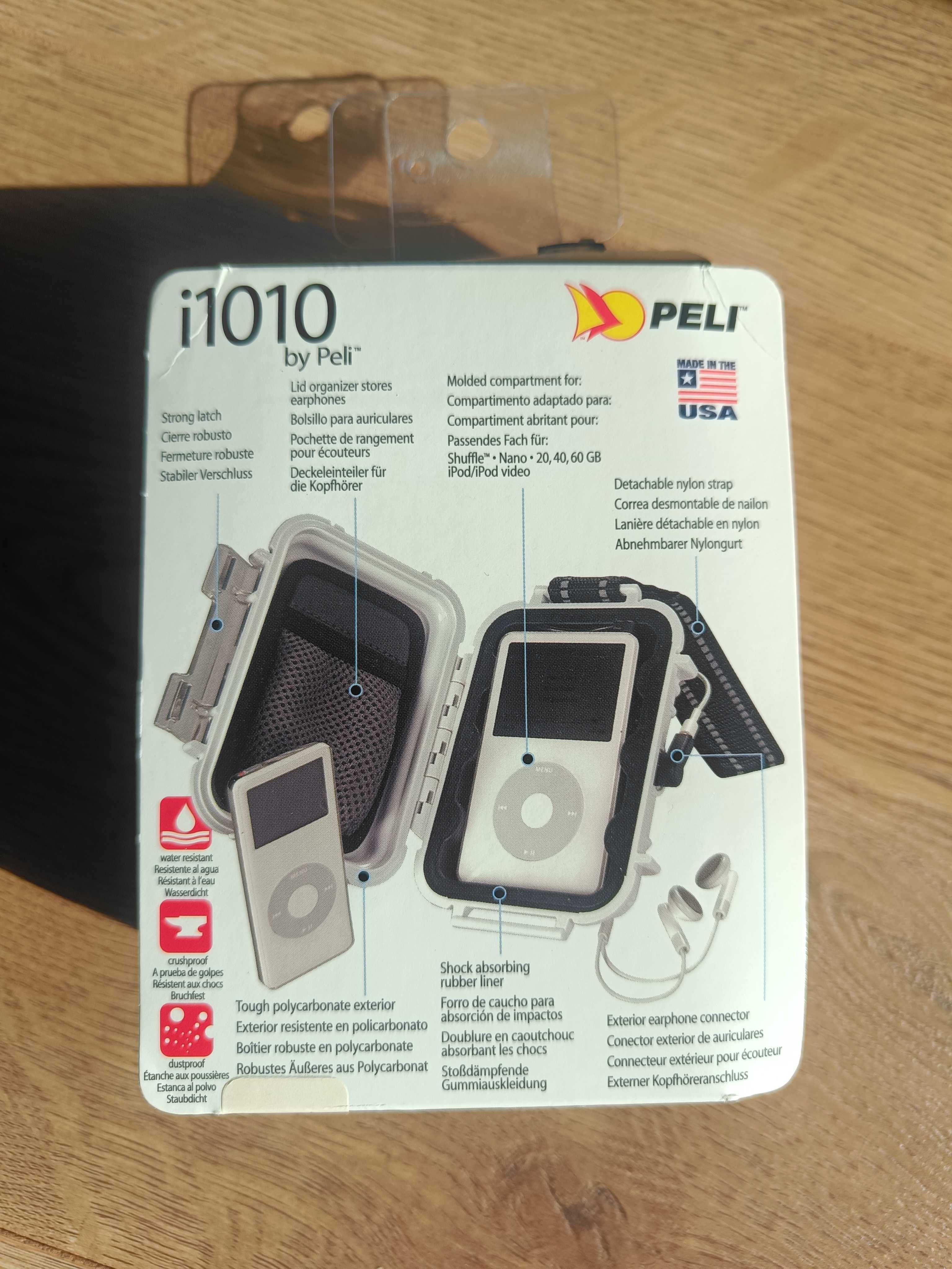 Micro Peli i1010 IPOD skrzynka biała nowa