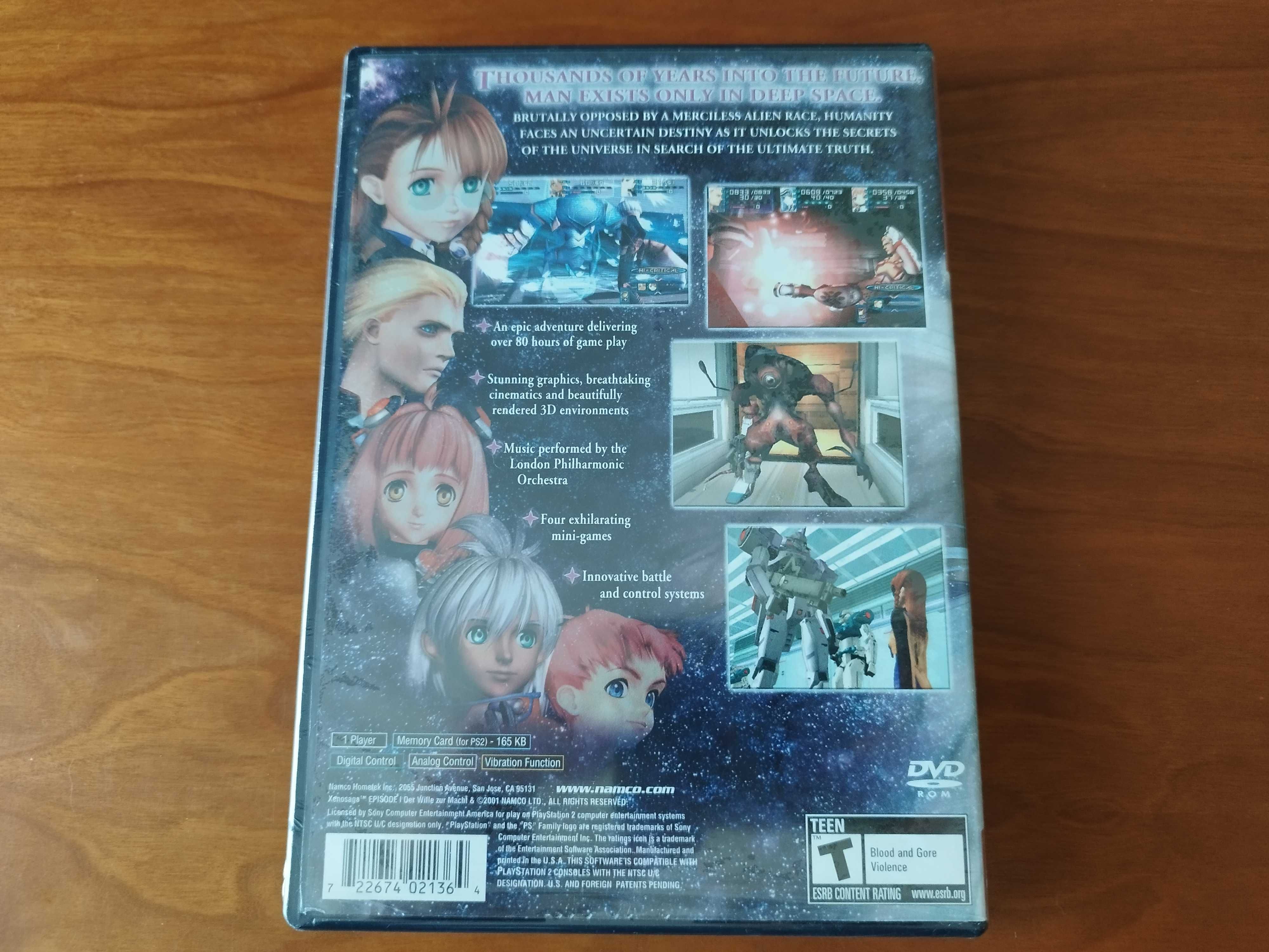 Xenosaga Episode I - Versão US (PS2)