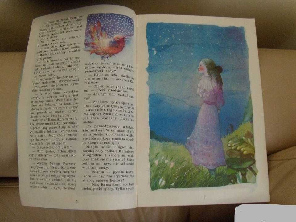 Baśnie z różnych stron świata Śpiew kolibrów Wanda Markowska