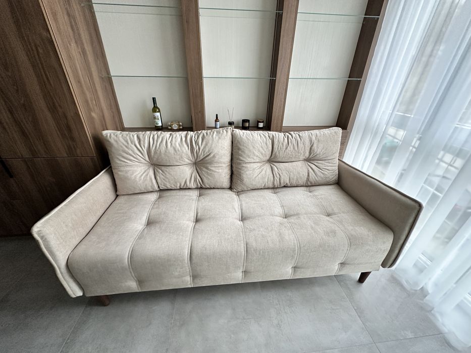 Диван розкладний Oliver Шик Галичина (світло-бежевий)