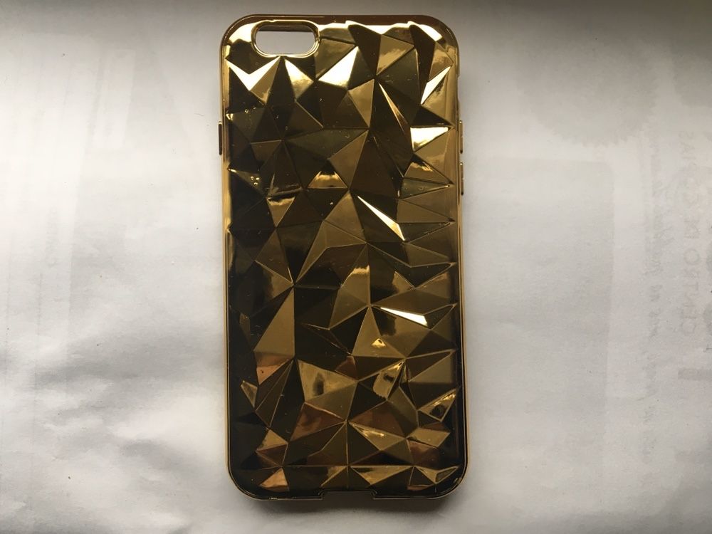 Capa dourada para iPhone 6 ou 6S