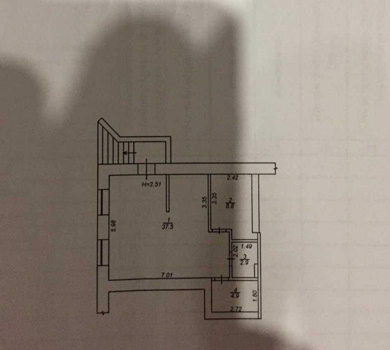 Продаж салону краси 54,1м2 з орендарями. ЖК "Буча Квартал". ID:313