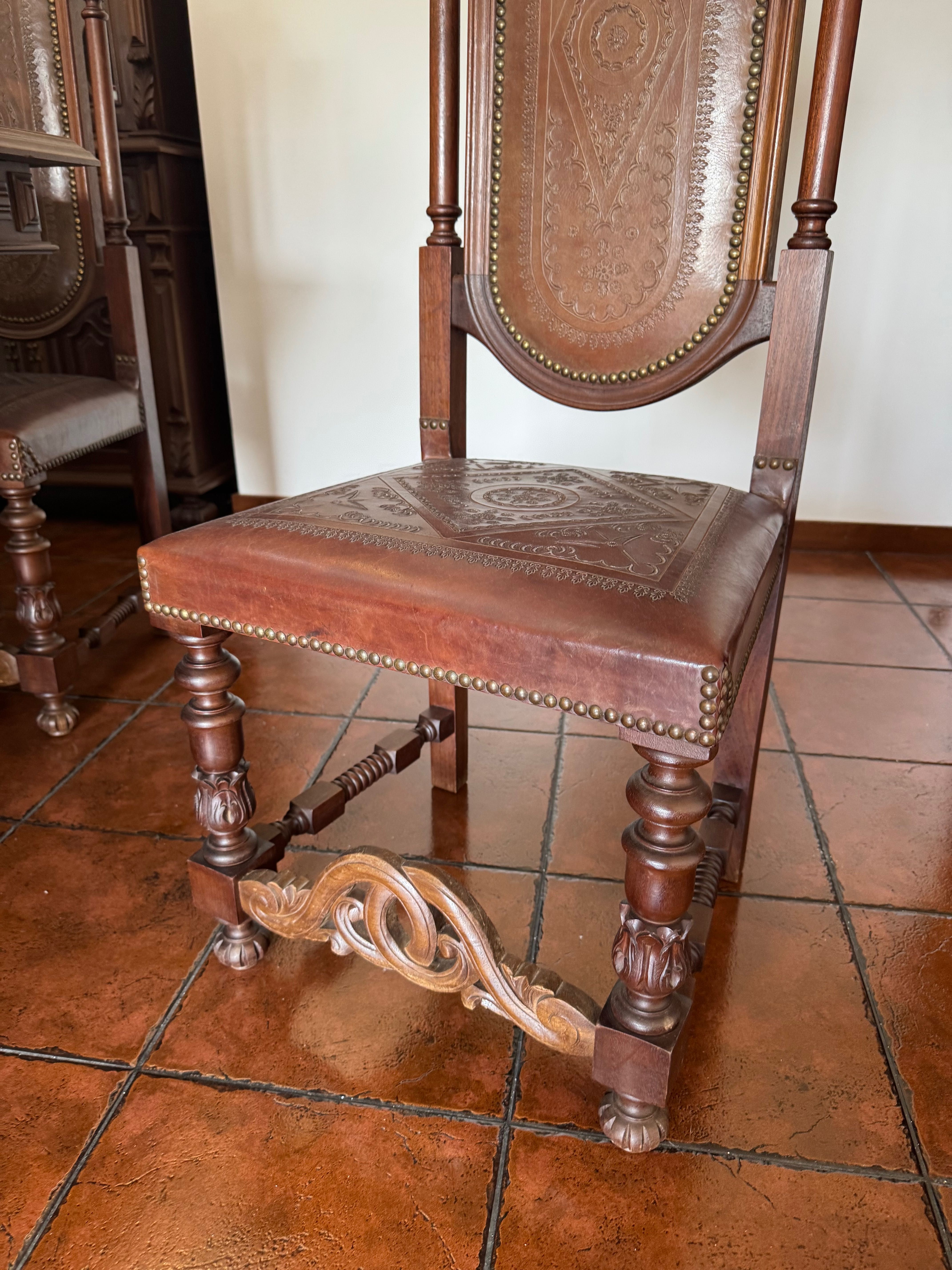 Mobília Sala Vintage Mogno